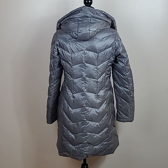 Vince camuto down grey jacket women size M - Picture 3 of 8